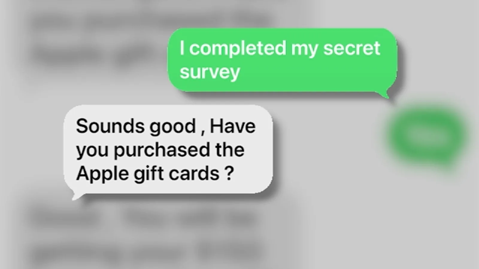A warning about a fake secret shopper scam involving checks and gift cards
